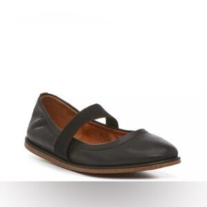 Lucky Brand Black Mary Jane Flats with Elastic Strap